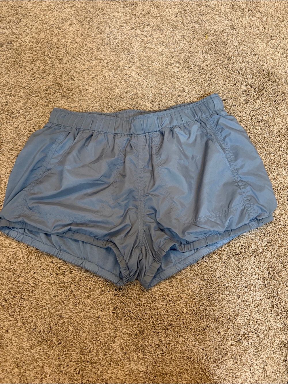 FP Movement by Free People Dusty Blue Athletic Running Shorts